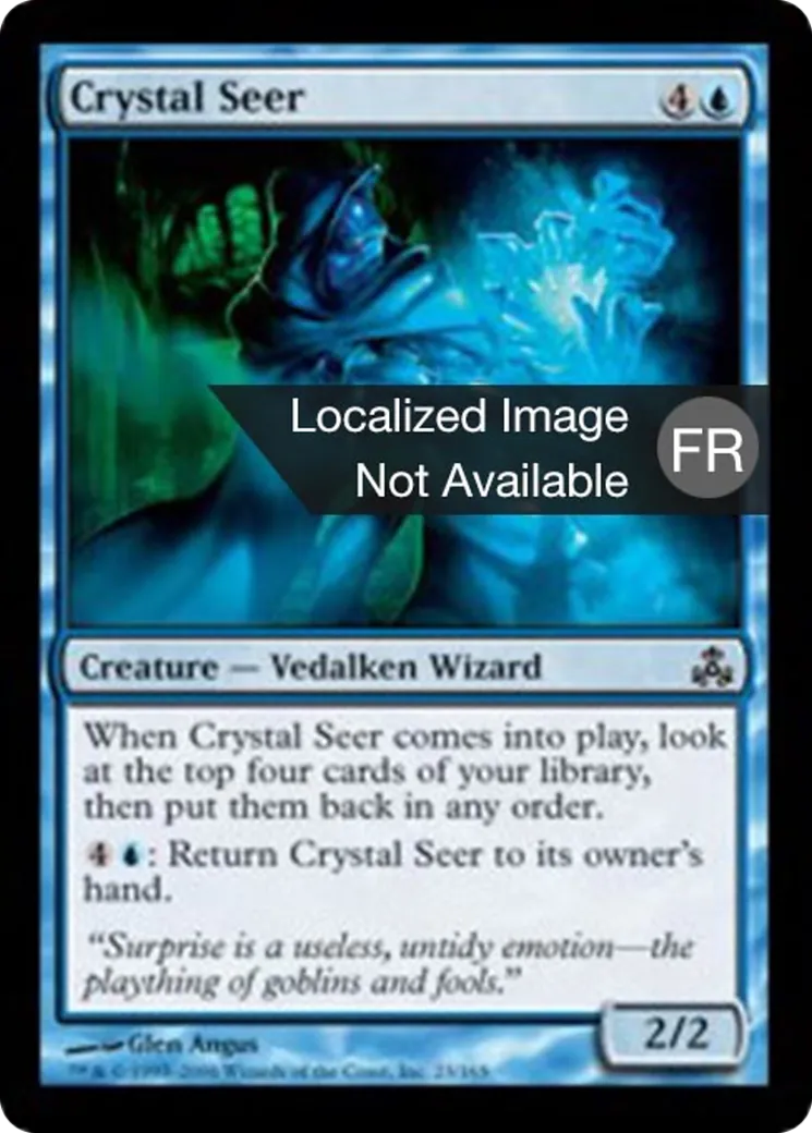 Voyant de cristal — Guildpact — Magic: The Gathering