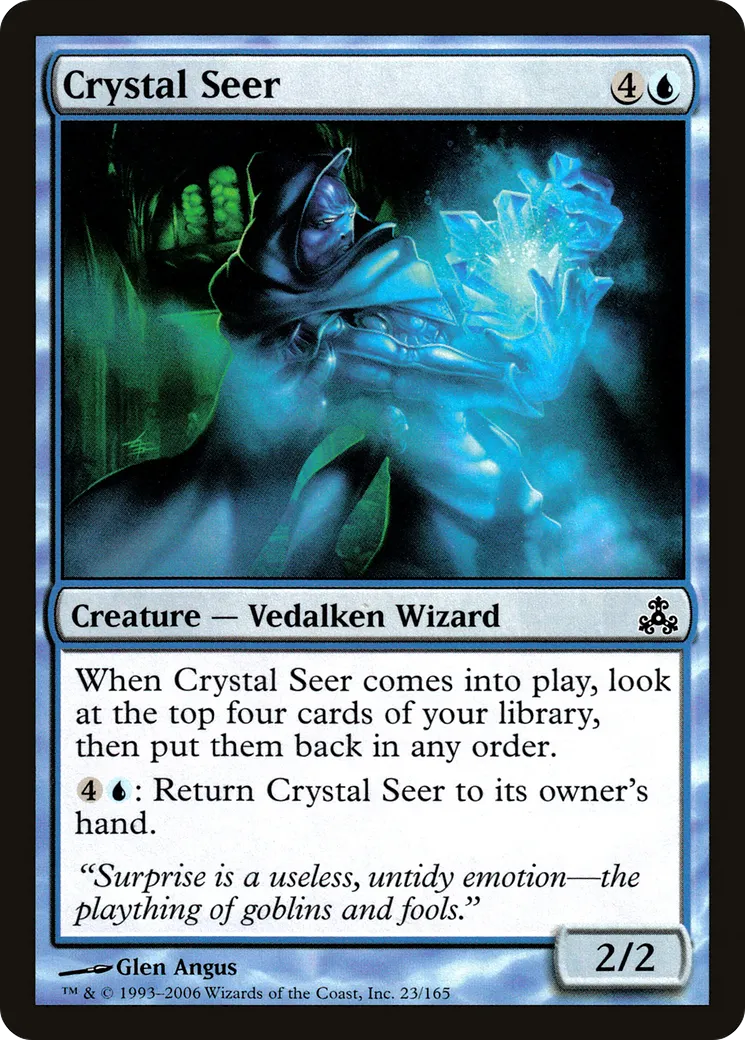 Crystal Seer — Guildpact — Magic: The Gathering