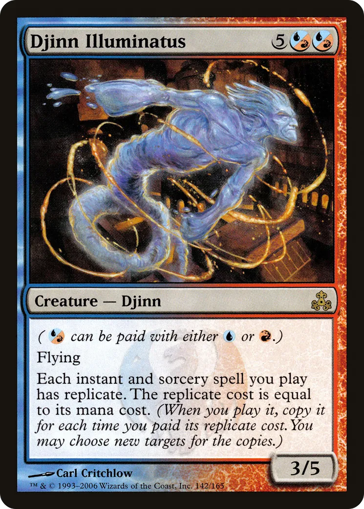 Djinn Illuminatus — Guildpact — Magic: The Gathering