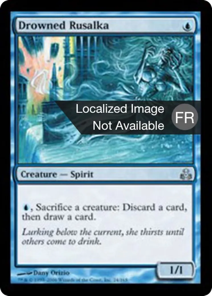 Rusalka noyée — Guildpact — Magic: The Gathering