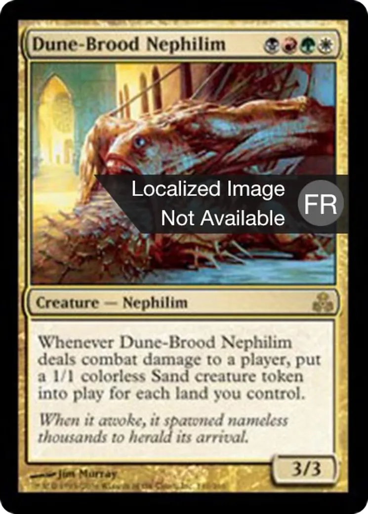 Nephilim géniteur des dunes — Guildpact — Magic: The Gathering