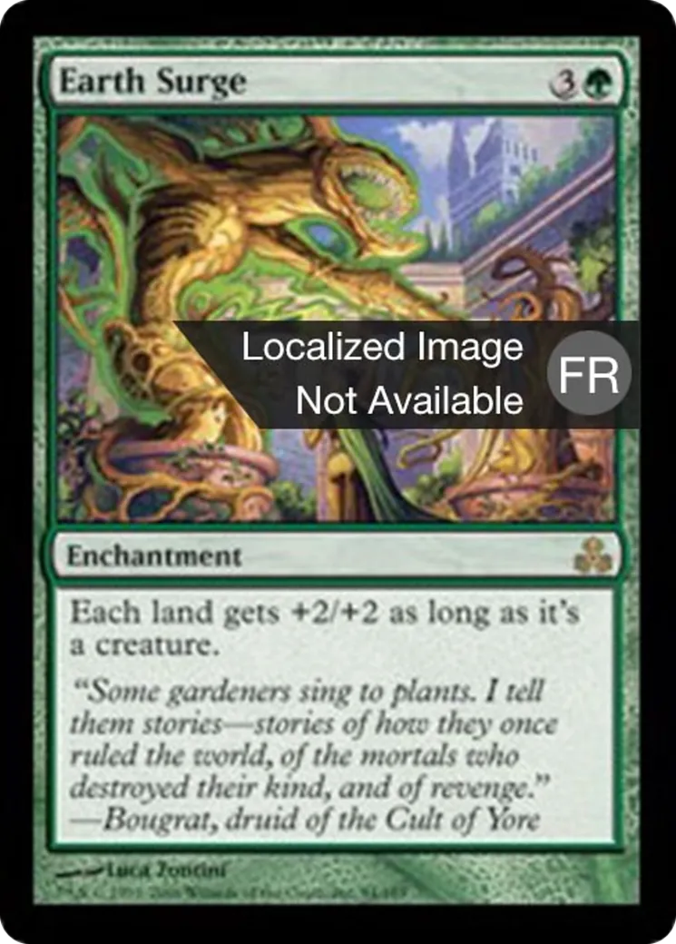 Déferlement de la terre — Guildpact — Magic: The Gathering
