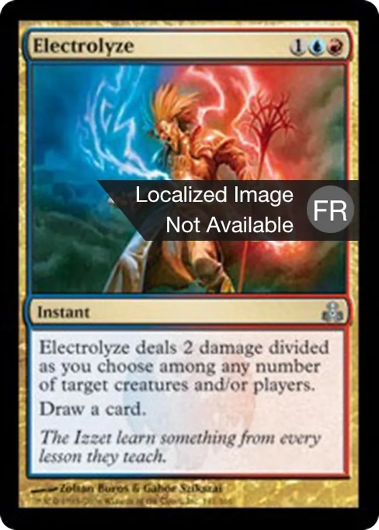 Électrolyse — Guildpact — Magic: The Gathering
