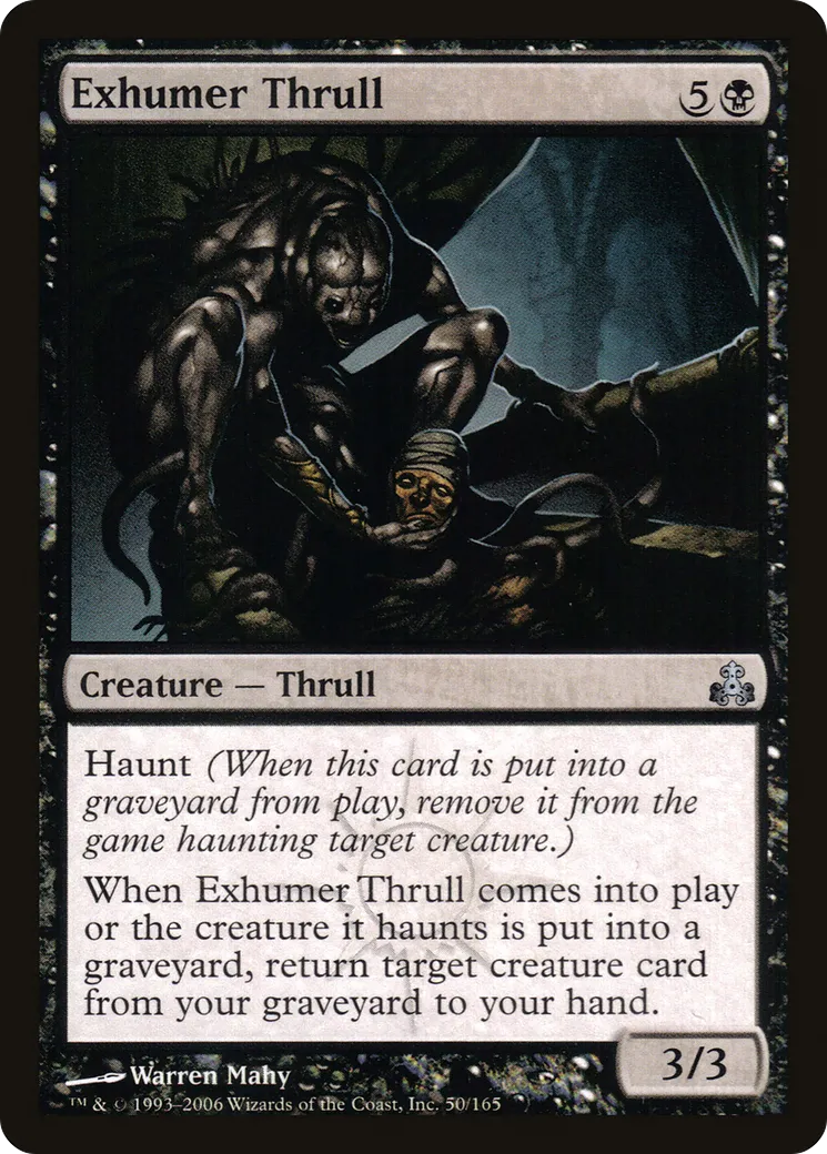 Exhumer Thrull — Guildpact — Magic: The Gathering