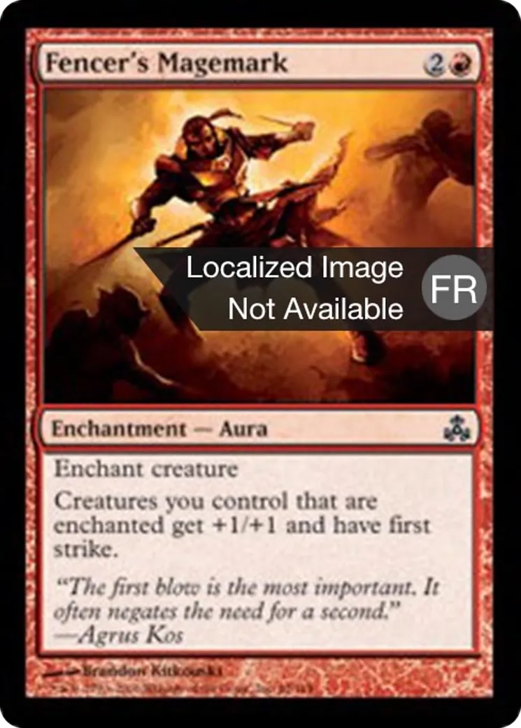Marquemage de l'escrimeur — Guildpact — Magic: The Gathering