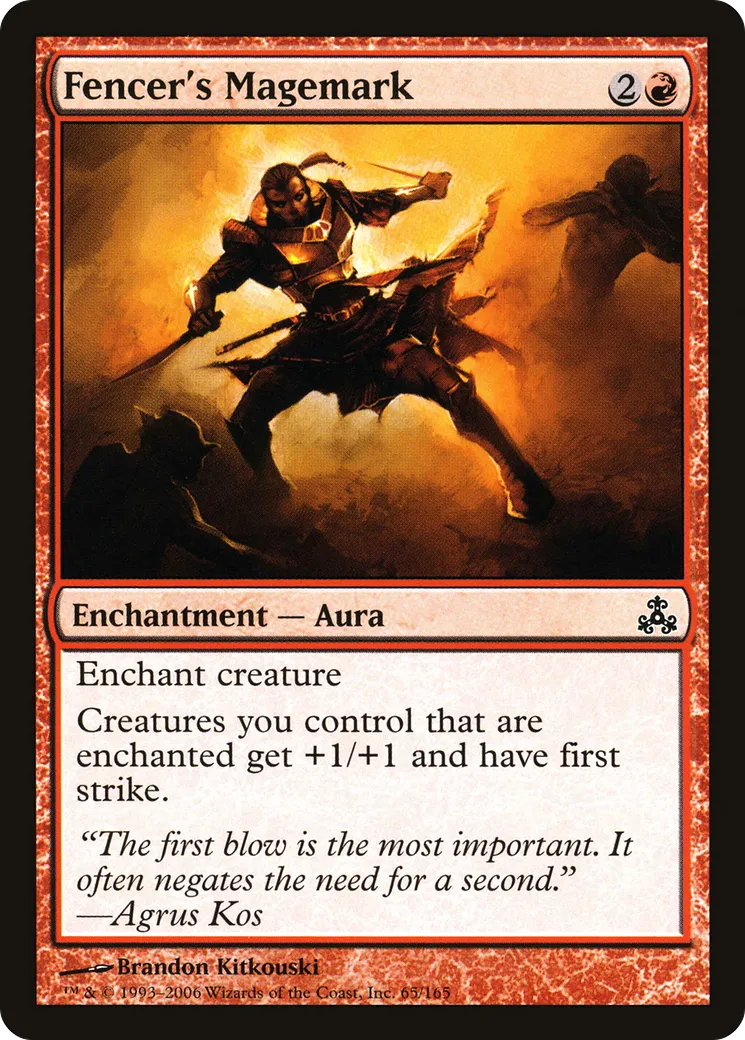 Marquemage de l'escrimeur — Guildpact — Magic: The Gathering
