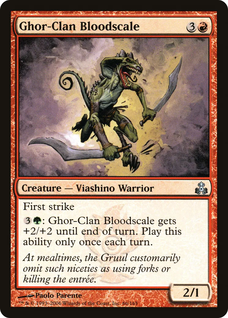 Écaillesang du clan Ghor — Guildpact — Magic: The Gathering