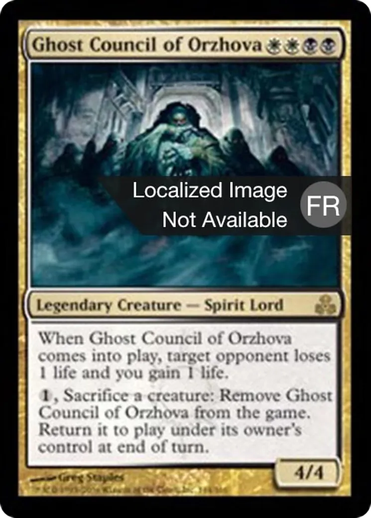 Conseil fantôme d'Orzhova — Guildpact — Magic: The Gathering