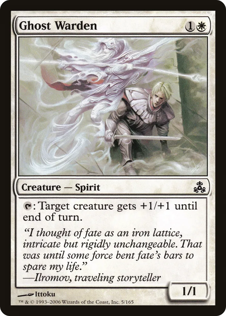 Ghost Warden — Guildpact — Magic: The Gathering