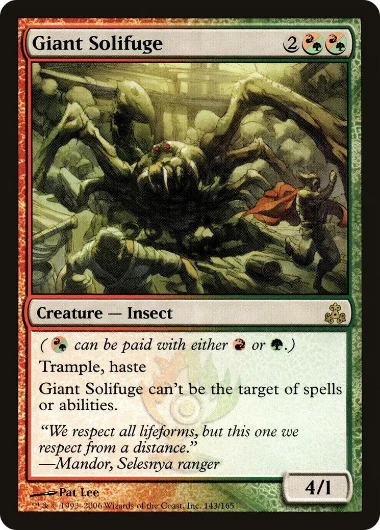 Giant Solifuge — Guildpact — Magic: The Gathering