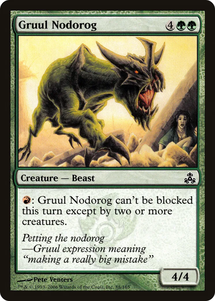 Gruul Nodorog — Guildpact — Magic: The Gathering