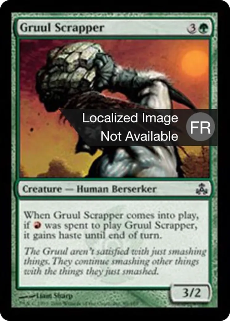 Ferrailleur gruul — Guildpact — Magic: The Gathering