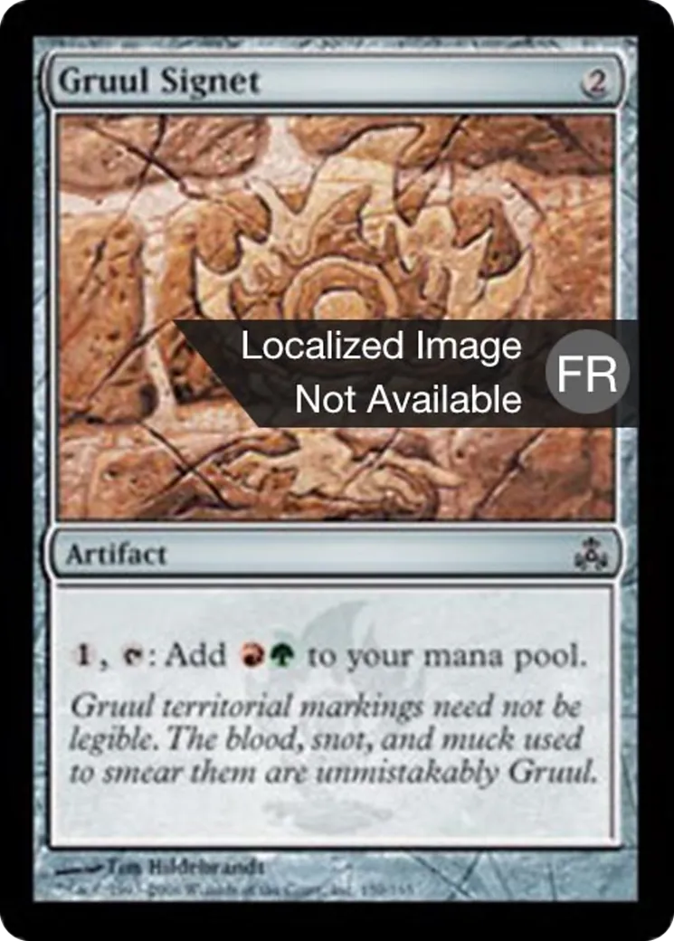 Cachet de Gruul — Guildpact — Magic: The Gathering