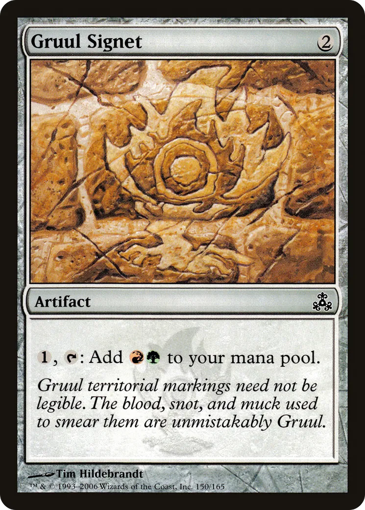 Gruul Signet — Guildpact — Magic: The Gathering