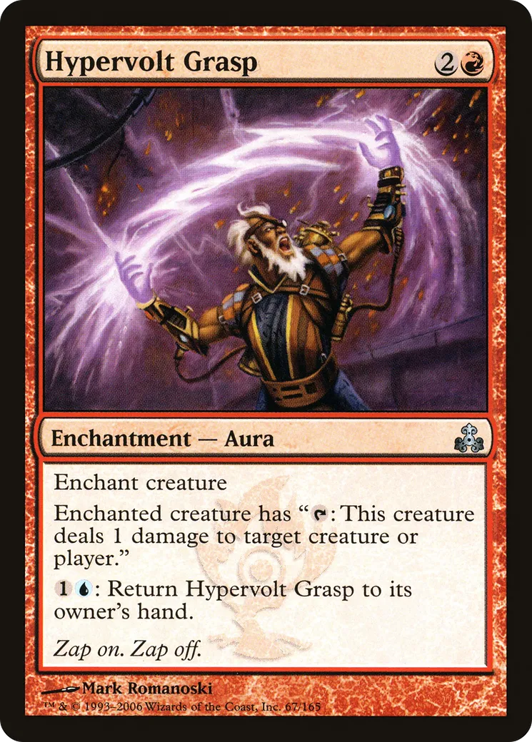 Hypervolt Grasp from Guildpact - Magic: The Gathering