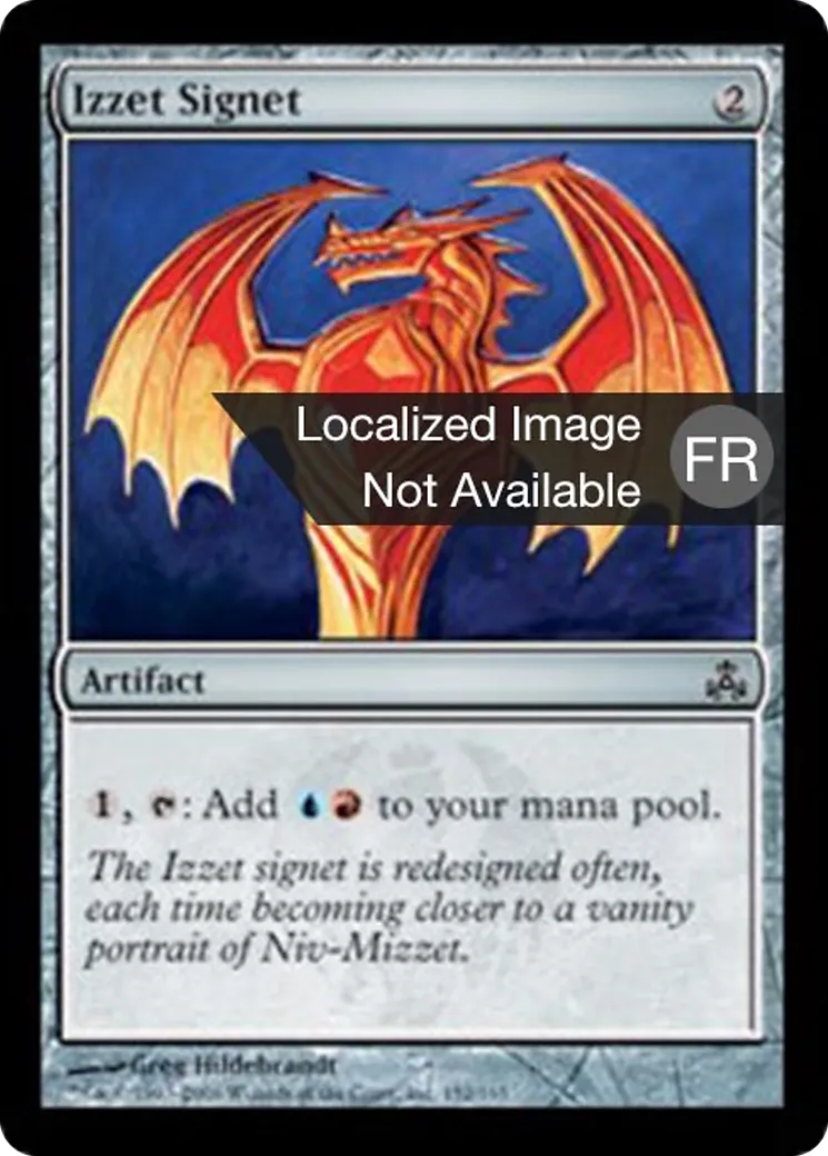 Cachet d'Izzet — Guildpact — Magic: The Gathering