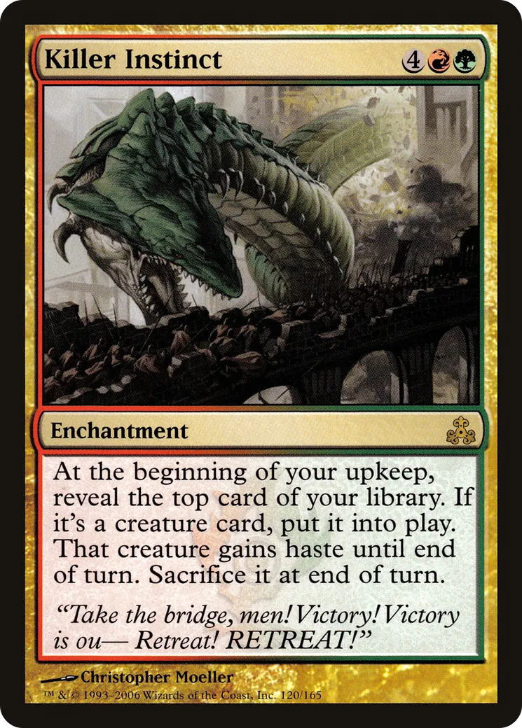 Instinct de tueur — Guildpact — Magic: The Gathering