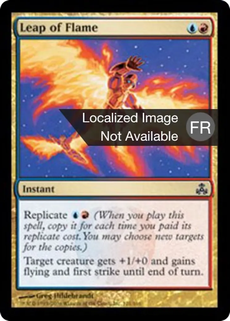 Bond de flammes — Guildpact — Magic: The Gathering