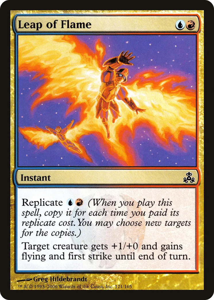 Leap of Flame — Guildpact — Magic: The Gathering