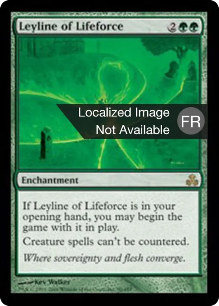 Ligne ley de force vitale — Guildpact — Magic: The Gathering
