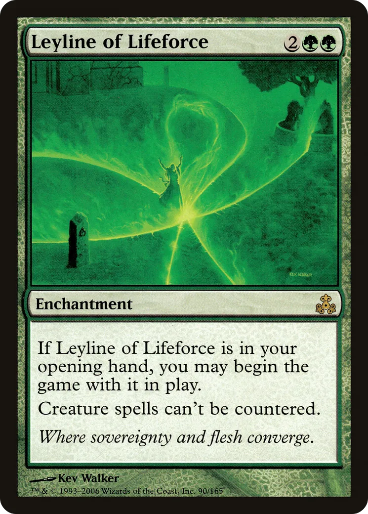 Leyline of Lifeforce — Guildpact — Magic: The Gathering