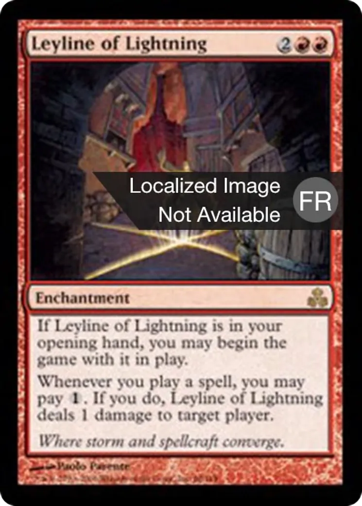 Ligne ley d'éclairs — Guildpact — Magic: The Gathering