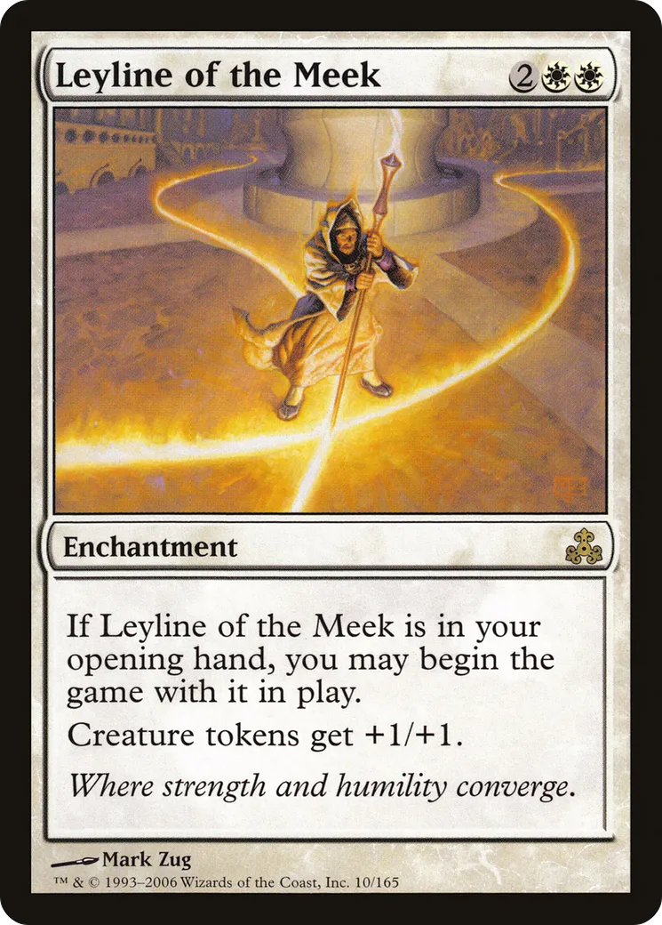 Leyline of the Meek — Guildpact — Magic: The Gathering