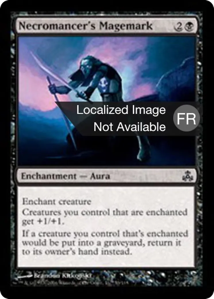 Marquemage du nécromancien — Guildpact — Magic: The Gathering