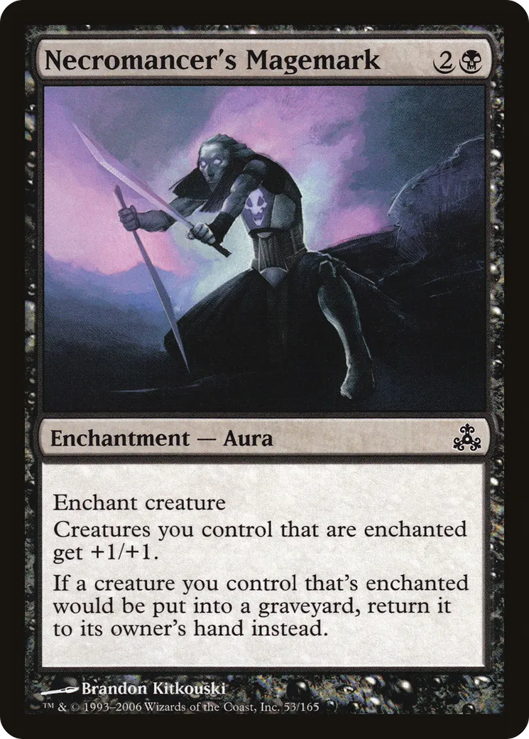 Necromancer's Magemark — Guildpact — Magic: The Gathering