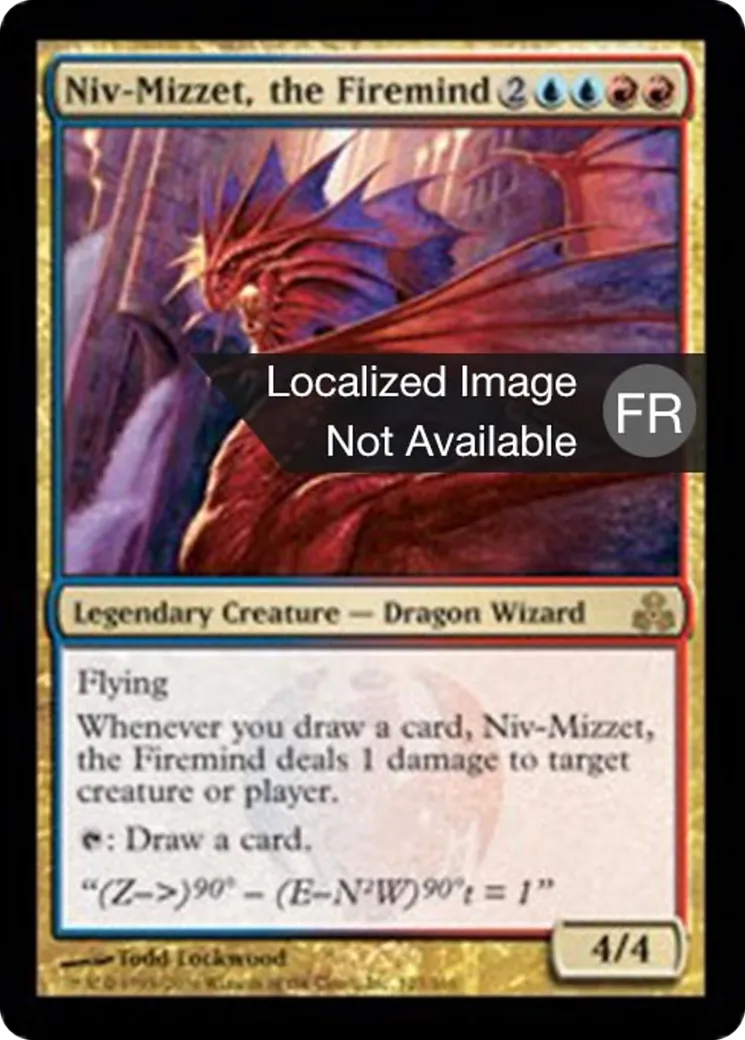 Niv-Mizzet, le Cérébropyre — Guildpact — Magic: The Gathering
