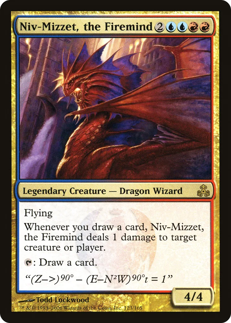 Niv-Mizzet, the Firemind — Guildpact — Magic: The Gathering