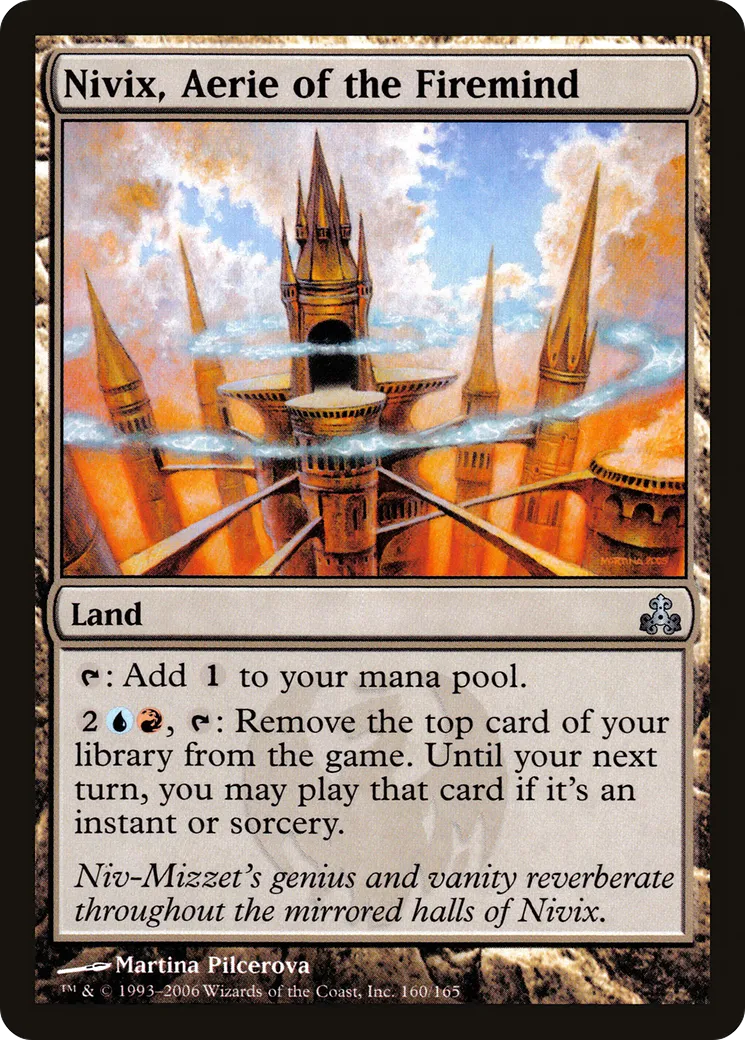 Nivix, Aerie of the Firemind — Guildpact — Magic: The Gathering