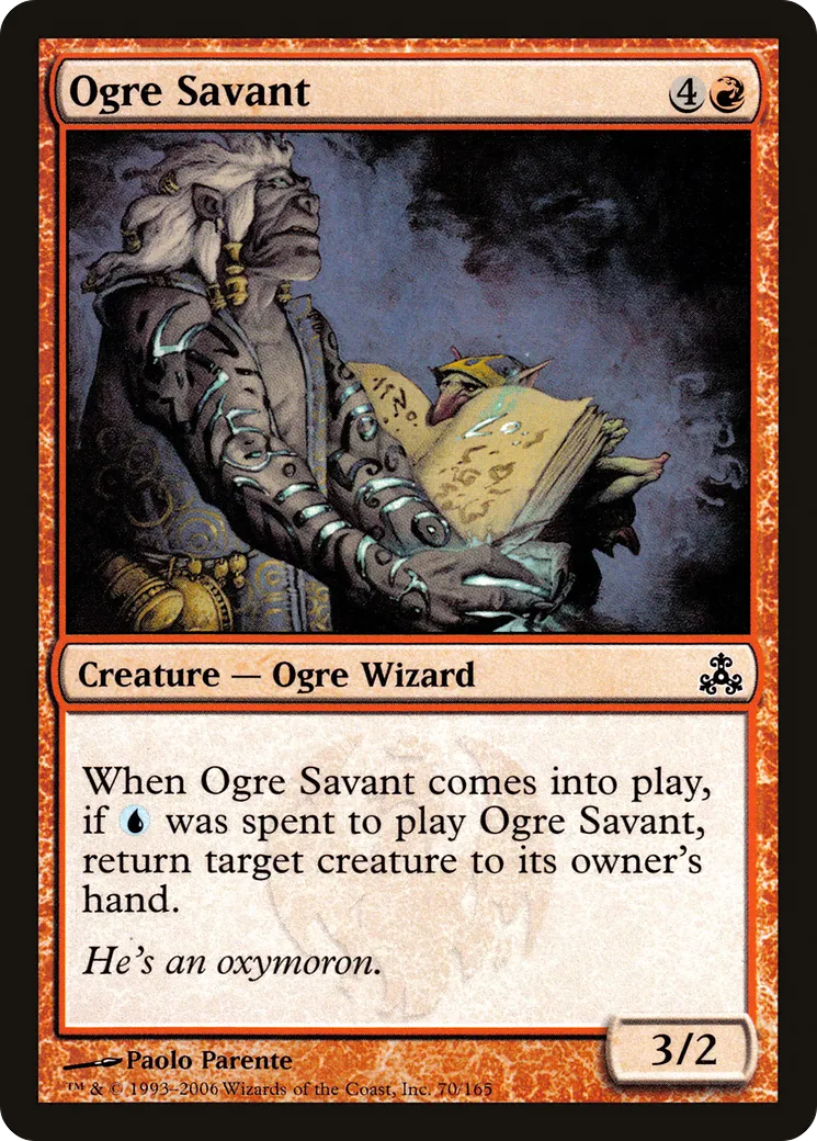 Ogre Savant — Guildpact — Magic: The Gathering