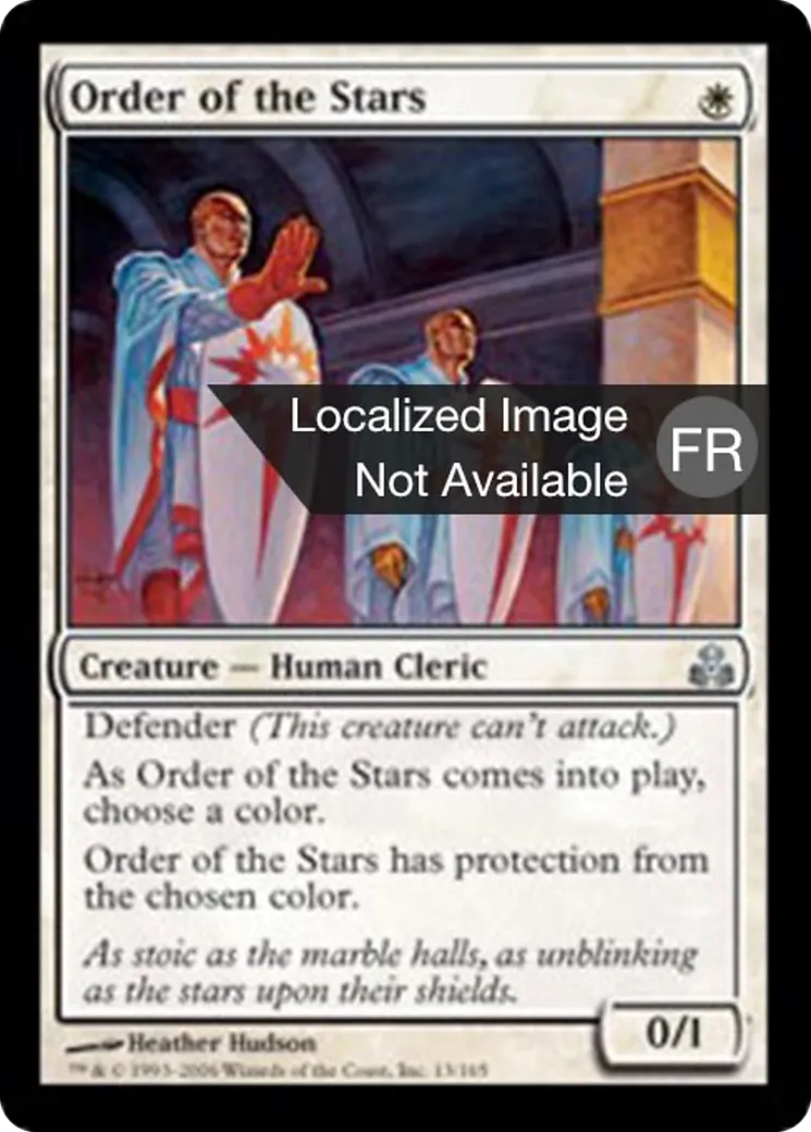 Ordre des Étoiles — Guildpact — Magic: The Gathering