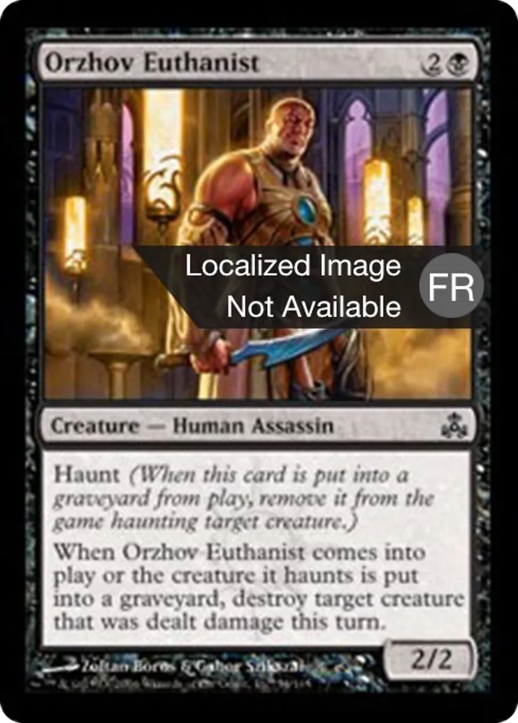 Euthanasiste orzhov — Guildpact — Magic: The Gathering