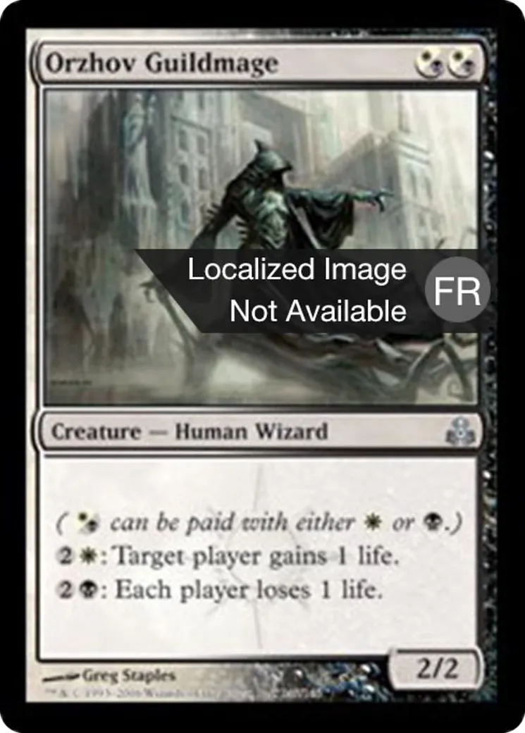 Ghildmage d'Orzhov — Guildpact — Magic: The Gathering
