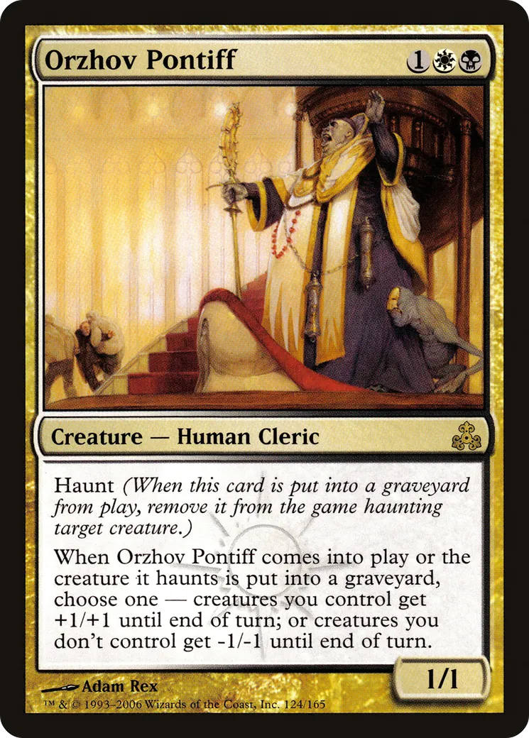 Orzhov Pontiff — Guildpact — Magic: The Gathering