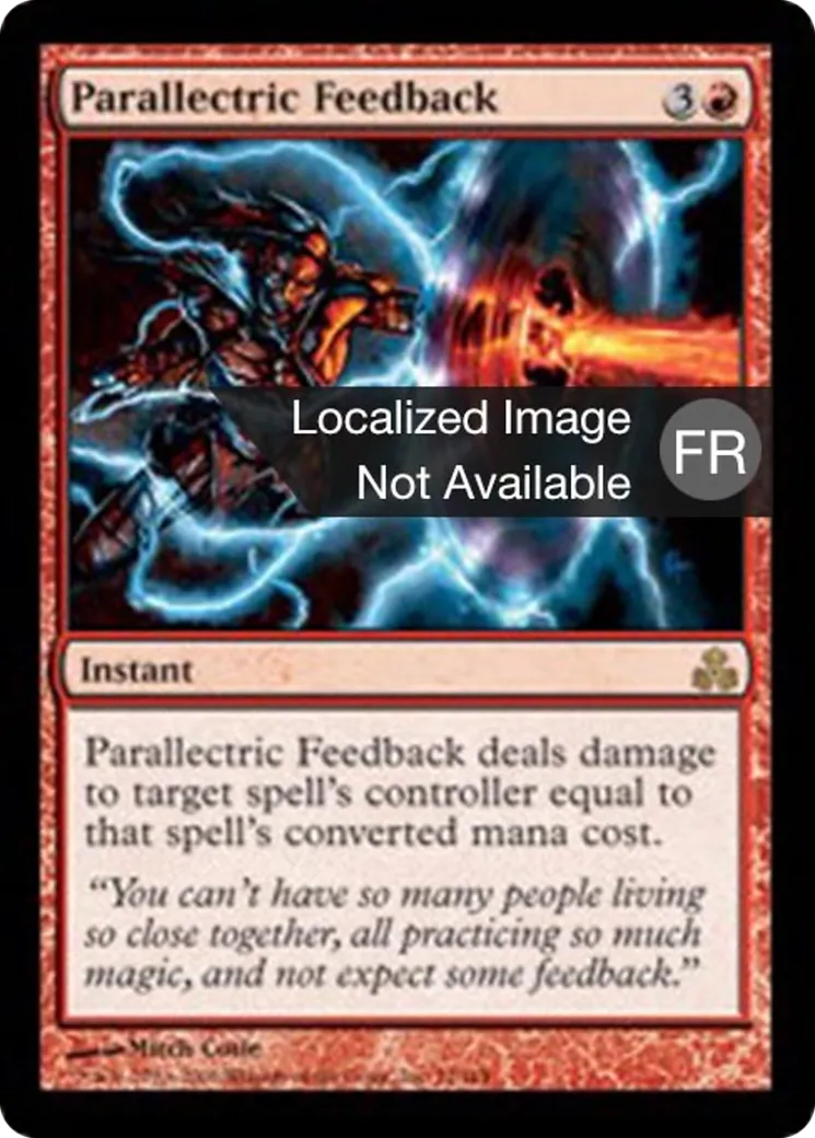 Rétroaction parallectrique — Guildpact — Magic: The Gathering