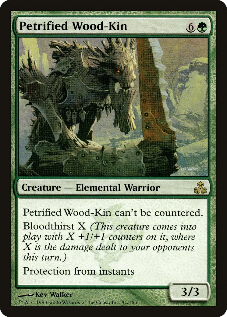 Petrified Wood-Kin — Guildpact — Magic: The Gathering