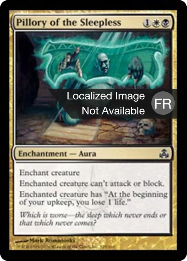 Pilori des éveillés — Guildpact — Magic: The Gathering