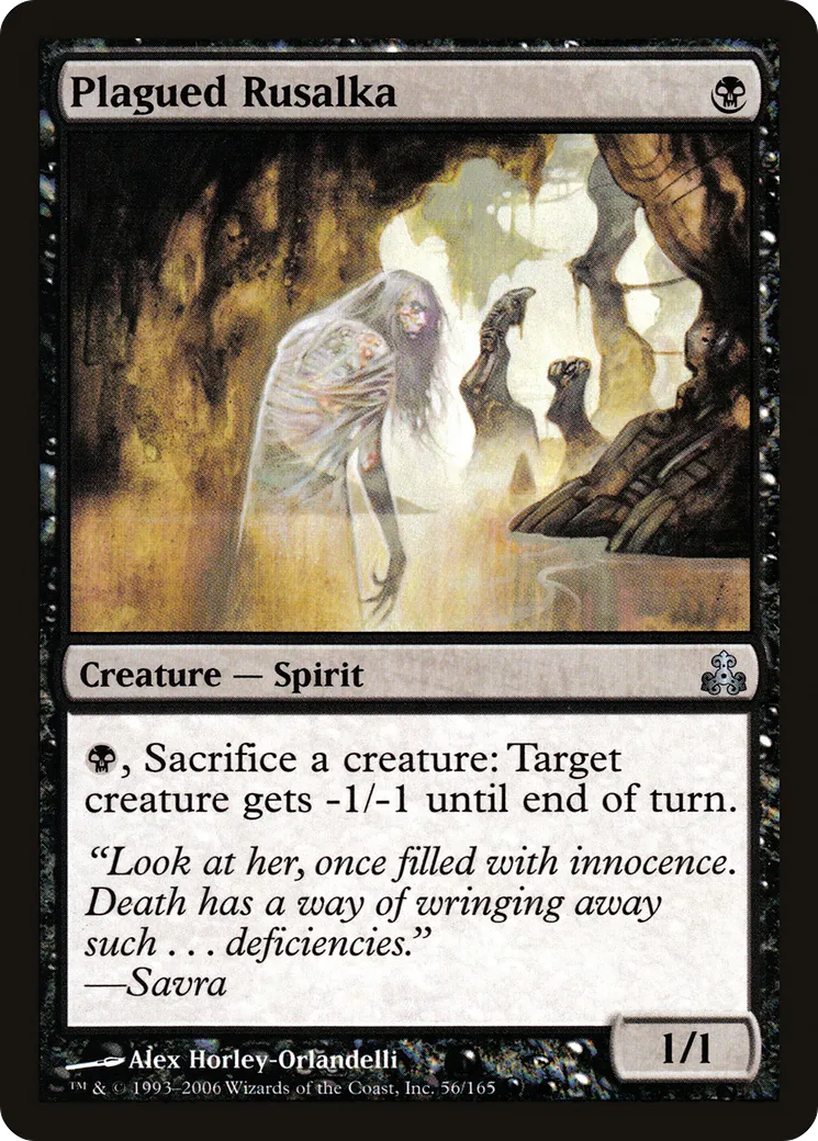 Plagued Rusalka — Guildpact — Magic: The Gathering