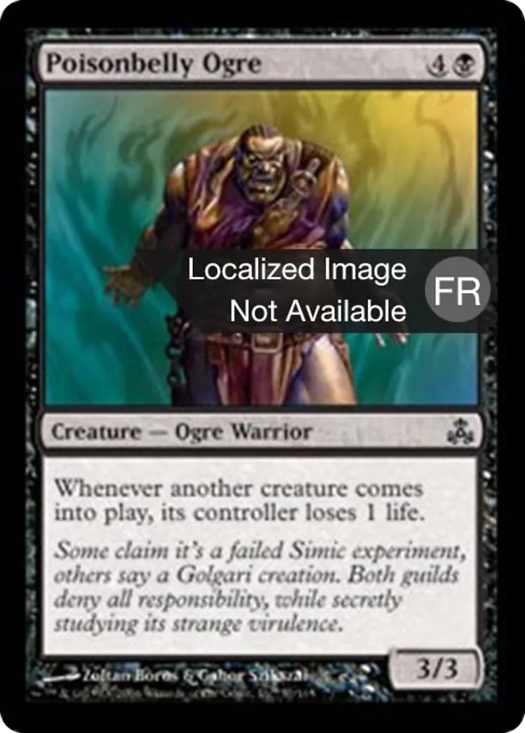 Ogre hypogastroxique — Guildpact — Magic: The Gathering