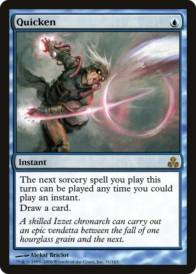 Quicken — Guildpact — Magic: The Gathering