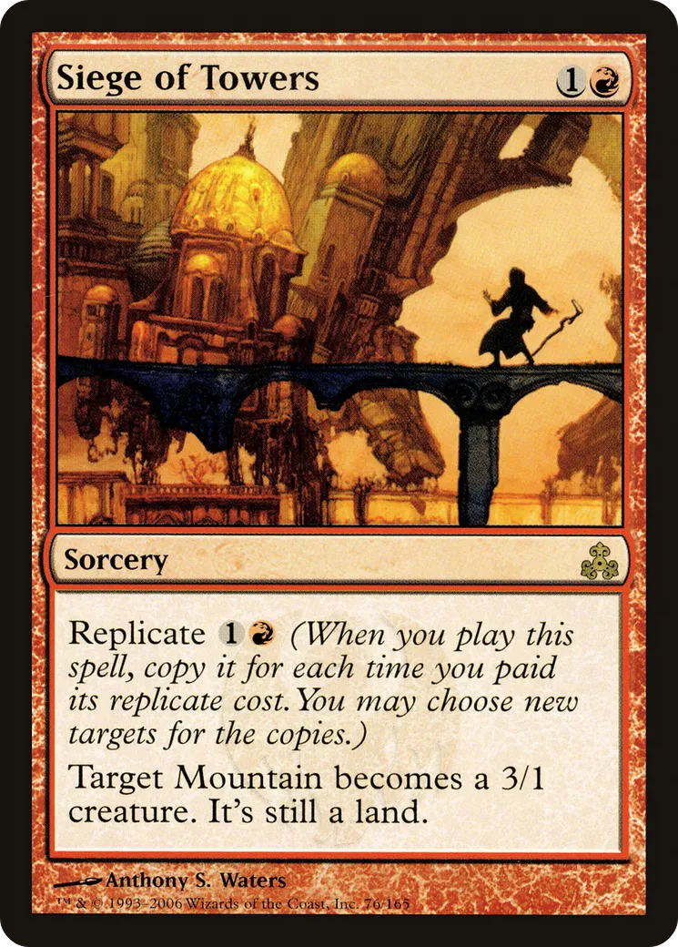 Assiégé par les tours — Guildpact — Magic: The Gathering