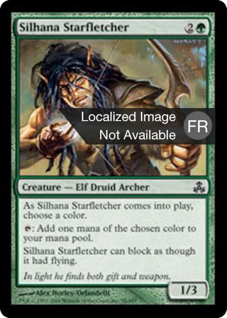 Stellarcher silhana — Guildpact — Magic: The Gathering