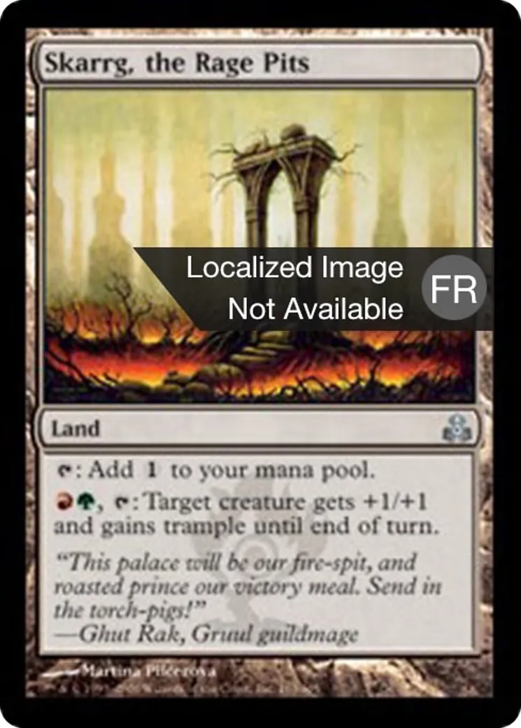 Skarrg, les Fosses de rage — Guildpact — Magic: The Gathering