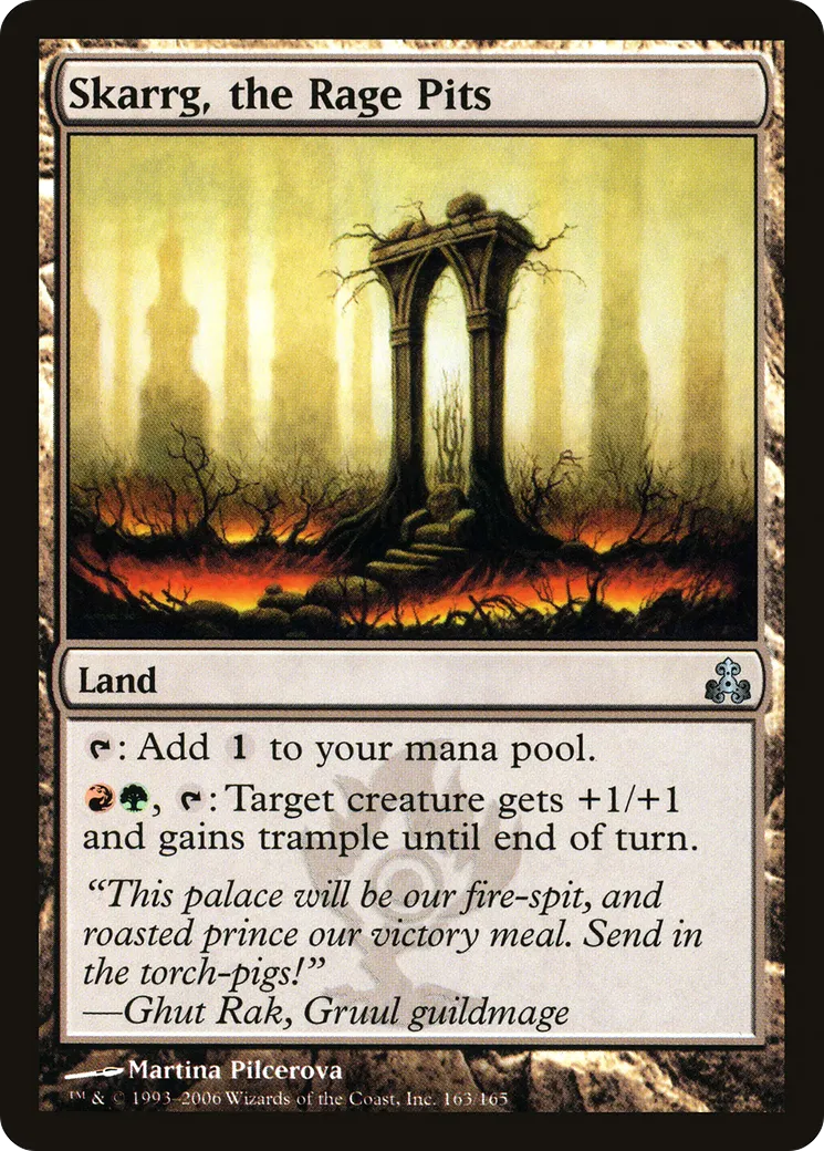 Skarrg, the Rage Pits — Guildpact — Magic: The Gathering