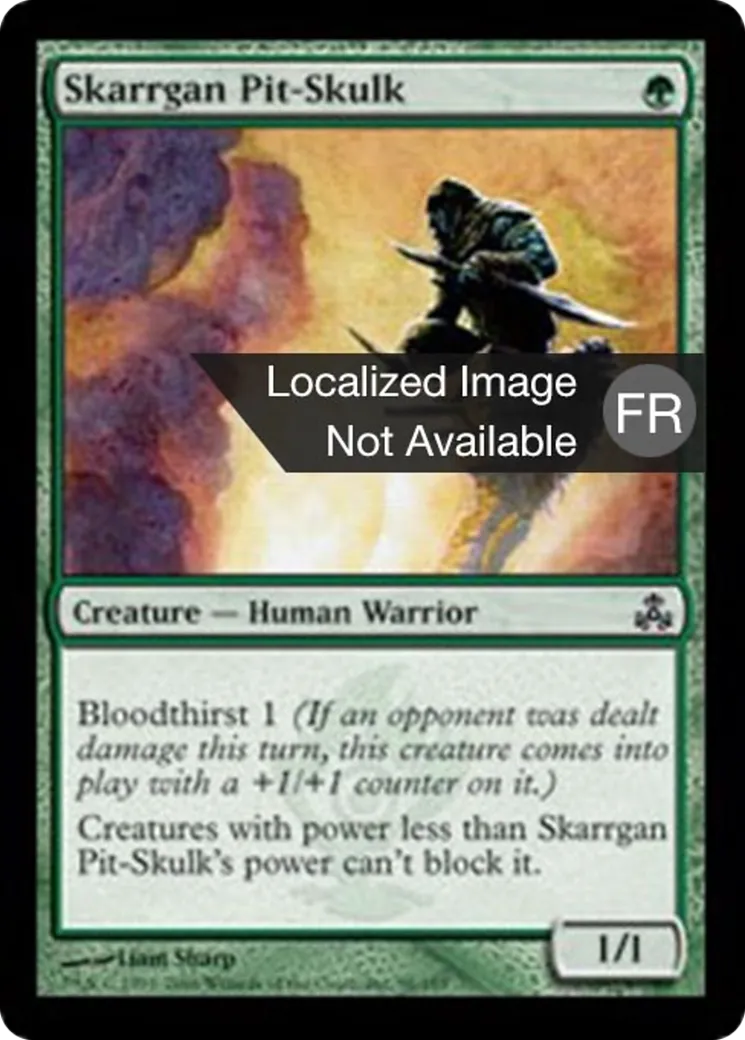 Indolent des fosses skarrgan — Guildpact — Magic: The Gathering