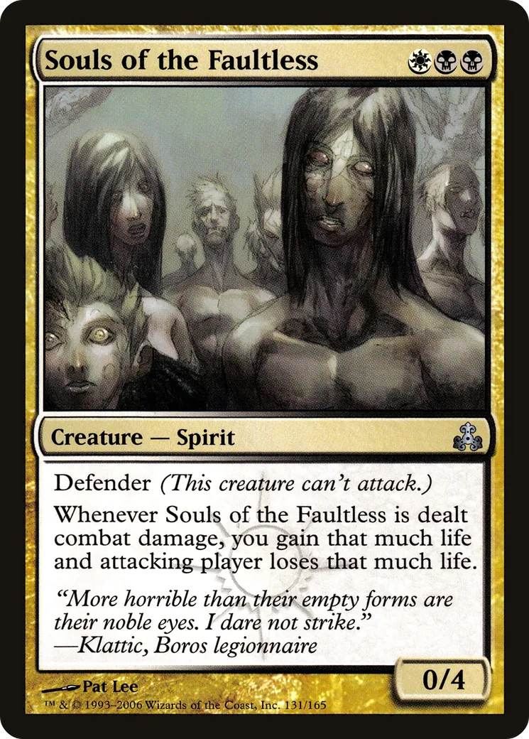 Âmes des vertueux — Guildpact — Magic: The Gathering