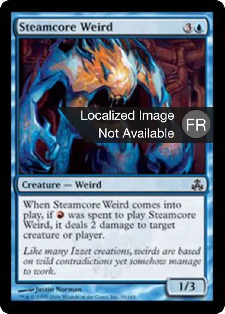 Anomalie au noyau de vapeur — Guildpact — Magic: The Gathering